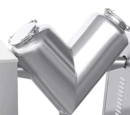 V���p�ۻ�ϙC V-shaped double-arm mixer